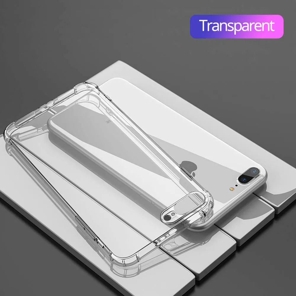 Anti-knock Transparent Case for iPhone X 6 6s 7 8 plus 5 5S SE Full Protect TPU Silicone Phone case for iPhone 7 8 6S Plus Case
Anti-knock Transparent Case for iPhone X 6 6s 7 8 plus 5 5S SE Full Protect TPU Silicone Phone case for iPhone 7 8 6S Plus Case