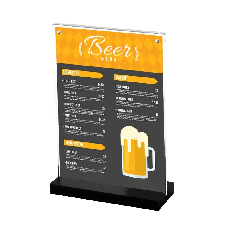 A6 Acrylic Magnetic Frame Display Poster Price Tag Display Label Holder Acrylic Sign Holder black menu stand poster photo frame
A6 Acrylic Magnetic Frame Display Poster Price Tag Display Label Holder Acrylic Sign Holder black menu stand poster photo frame
