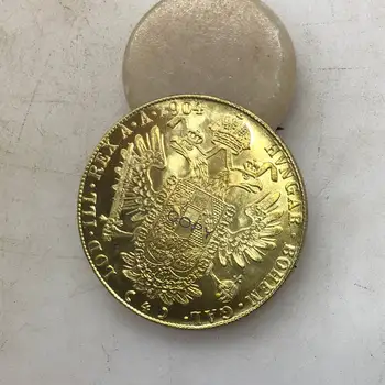 Austria Habsburg 1904 4 Ducats Franz Joseph I Right Double Headed Austro Hungarian Eagle Crown Gold Coin Brass Metal Copy Coins
Austria Habsburg 1904 4 Ducats Franz Joseph I Right Double Headed Austro Hungarian Eagle Crown Gold Coin Brass Metal Copy Coins