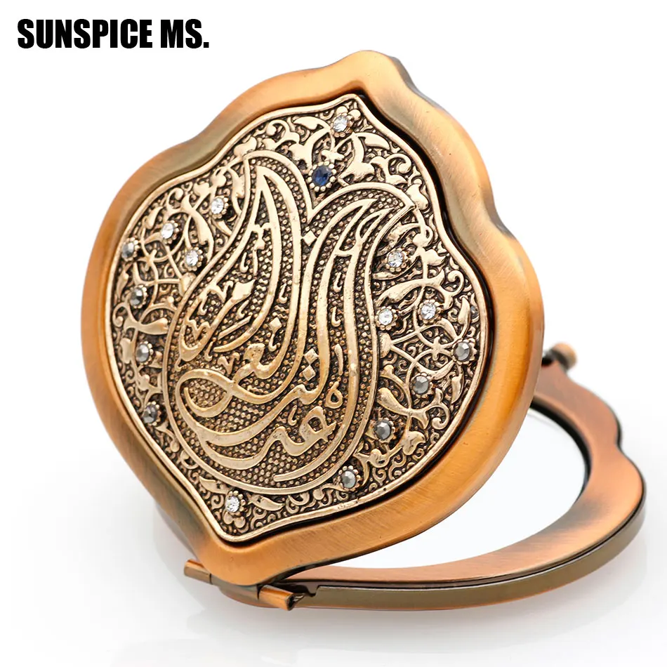 New Key Chain Morocco Women Relief Ethnic Portable Folding Box For Cosmetic Mirror Daily Supplies Antique Gold Jewelry Lady Gift
New Key Chain Morocco Women Relief Ethnic Portable Folding Box For Cosmetic Mirror Daily Supplies Antique Gold Jewelry Lady Gift