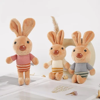 1pcs Lovely rubbit Plush Keychain Bag Pendant Keyring for Girls Gifts cute rubbit Plush Toys doll 16cm
1pcs Lovely rubbit Plush Keychain Bag Pendant Keyring for Girls Gifts cute rubbit Plush Toys doll 16cm