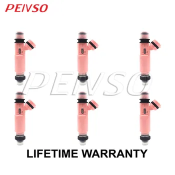 6x 23250-20030 23209-0A020 23250~0A020 fuel injector for Lexus EU RX300/330/350 2003 3.0L 1MZ RX400H 3.3L 3MZ 2005~2008
6x 23250-20030 23209-0A020 23250~0A020 fuel injector for Lexus EU RX300/330/350 2003 3.0L 1MZ RX400H 3.3L 3MZ 2005~2008