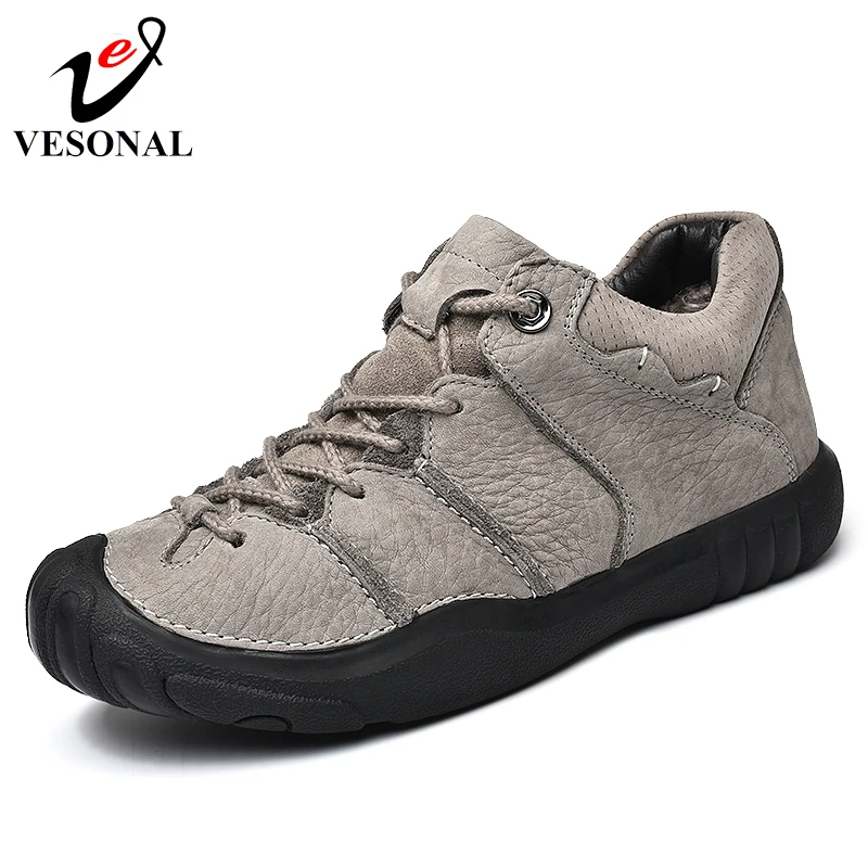 VESONAL Brand Fashion Leather Male For Men Shoes Adult 2018 Winter Warm Short Plush Lace Up Footwear Quality Vintage Waterproof
VESONAL Brand Fashion Leather Male For Men Shoes Adult 2018 Winter Warm Short Plush Lace Up Footwear Quality Vintage Waterproof