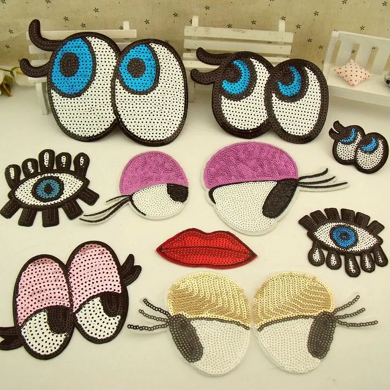 Cute eyes patches for clothing patch sew on patches applique parches DIY sewing animal accessories for Children
Cute eyes patches for clothing patch sew on patches applique parches DIY sewing animal accessories for Children