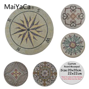 MaiYaCa Tile Stone Patterns Medallion Floral Silicone Pad to Mouse Game Anti-Slip Laptop PC Round Mice Pad Mat Mousepad
MaiYaCa Tile Stone Patterns Medallion Floral Silicone Pad to Mouse Game Anti-Slip Laptop PC Round Mice Pad Mat Mousepad