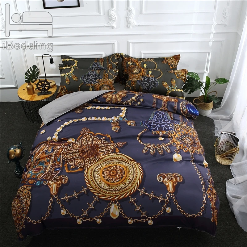 3Pcs/Set Luxury Printed Duvet Cover Set 3D Bedding Sets Queen King Twin Size Bed sheet
3Pcs/Set Luxury Printed Duvet Cover Set 3D Bedding Sets Queen King Twin Size Bed sheet