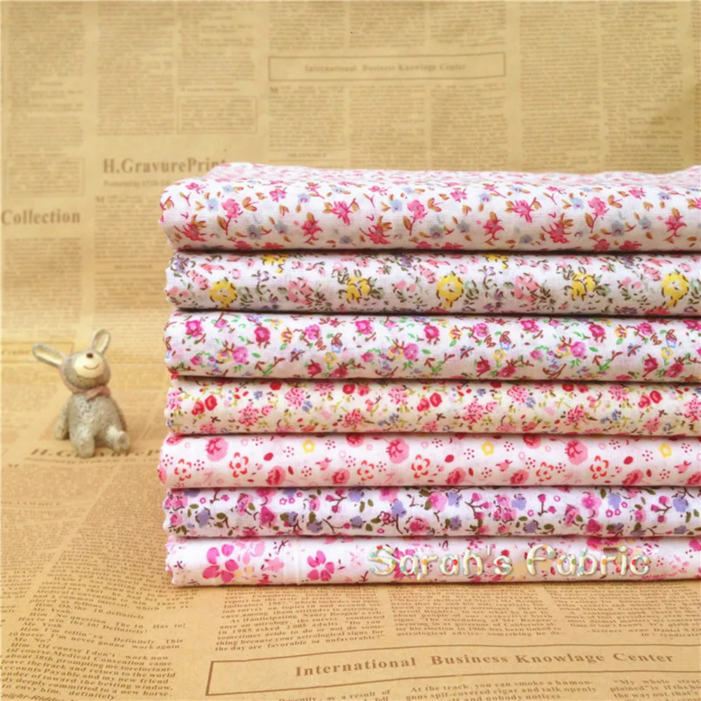 7pcs New arrive 50cmx50cm Pink Floral series 100% Cotton Fabric Sewing Tilda Doll Cloth DIY Quilting Patchwork Tissue Textile
7pcs New arrive 50cmx50cm Pink Floral series 100% Cotton Fabric Sewing Tilda Doll Cloth DIY Quilting Patchwork Tissue Textile