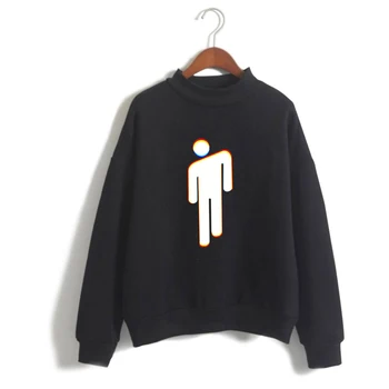 Billie Eilish Teenage Singer Idol High Collar hoodies Sweatshirt Women Long-sleeved Sweatshirt Trend Casual Street High Collar
Billie Eilish Teenage Singer Idol High Collar hoodies Sweatshirt Women Long-sleeved Sweatshirt Trend Casual Street High Collar
