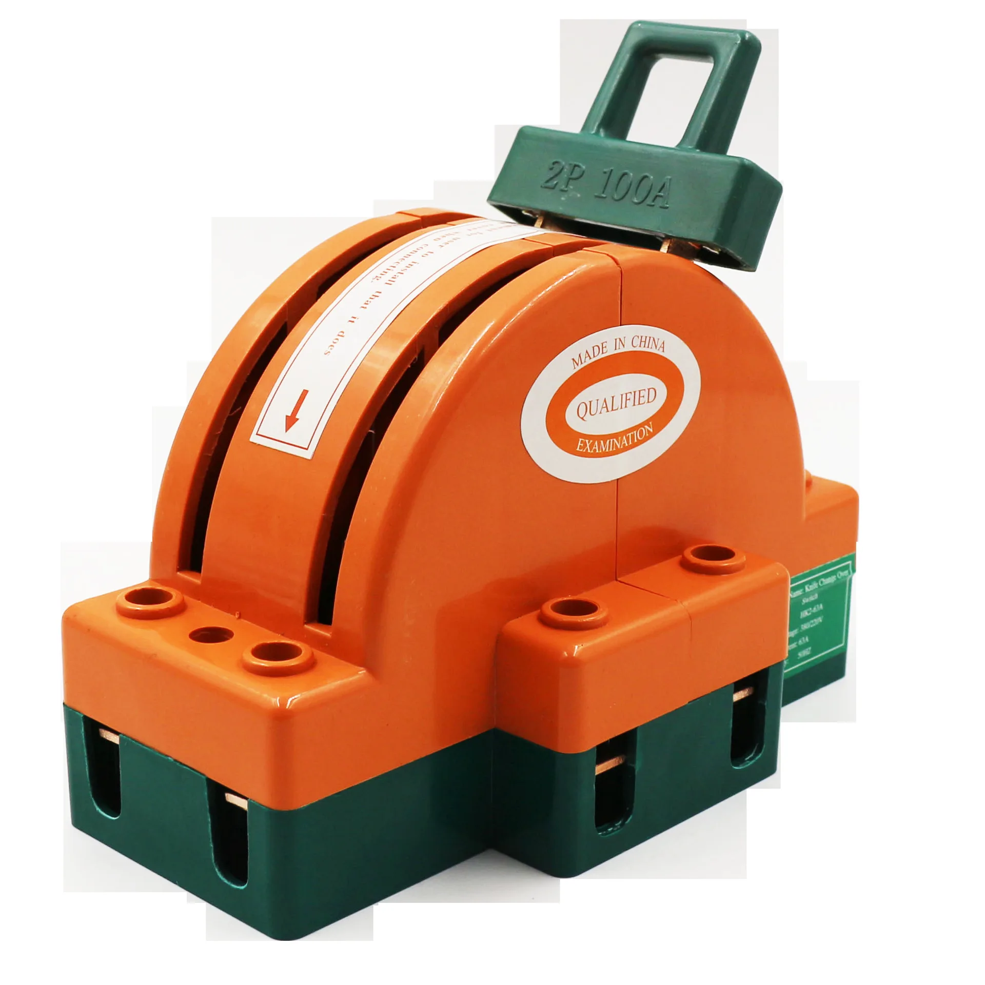 Full copper 2P100A gate switch two-way backslide switch new type double gate knife hk11 load switch
Full copper 2P100A gate switch two-way backslide switch new type double gate knife hk11 load switch