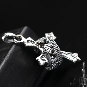 Fortune Pavilion silver jewelry wholesale 925 Sterling Silver Pendant men Cross Pendant retro crown Thai silver pendant
Fortune Pavilion silver jewelry wholesale 925 Sterling Silver Pendant men Cross Pendant retro crown Thai silver pendant