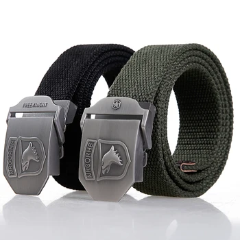 2016 Fashion High Quality Belt For Men Thicken Canvas Military Belt Army Tactical Belt High Quality RiemStrap 110 cm Mens Belt
2016 Fashion High Quality Belt For Men Thicken Canvas Military Belt Army Tactical Belt High Quality RiemStrap 110 cm Mens Belt