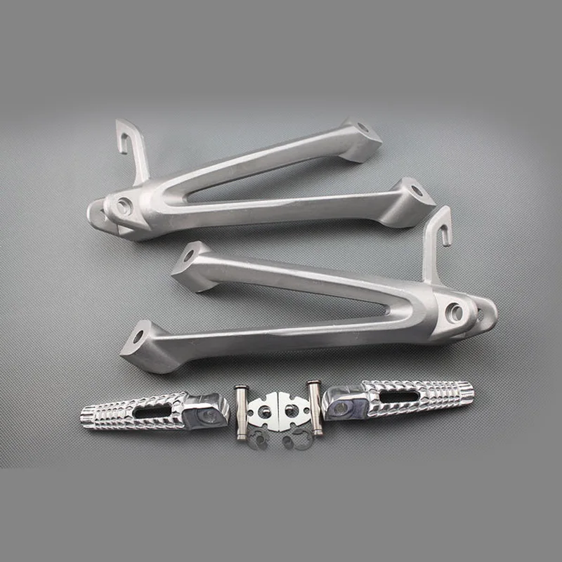 Chrome Motorcycle High Quality Aluminum Rear Rider Footpegs Foot Rest Bracket For Suzuki GSXR GSXR600/750 K6 2006-2007
Chrome Motorcycle High Quality Aluminum Rear Rider Footpegs Foot Rest Bracket For Suzuki GSXR GSXR600/750 K6 2006-2007