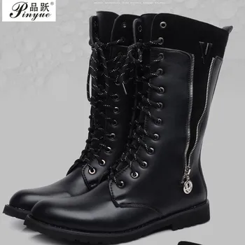 Army Boots Men Military Combat Metal Lace Up Buckle Male Motorcycle Punk Boots Zipper Fashion Men's Shoes Rock
Army Boots Men Military Combat Metal Lace Up Buckle Male Motorcycle Punk Boots Zipper Fashion Men's Shoes Rock