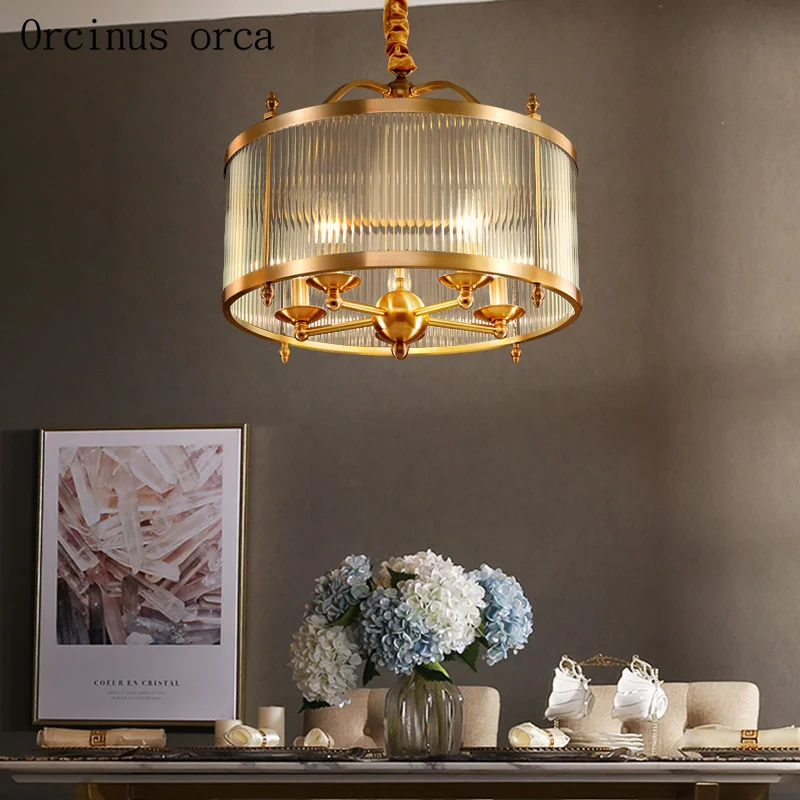 American style retro LED glass chandelier living room corridor restaurant light luxury creative personality copper chandelier
American style retro LED glass chandelier living room corridor restaurant light luxury creative personality copper chandelier