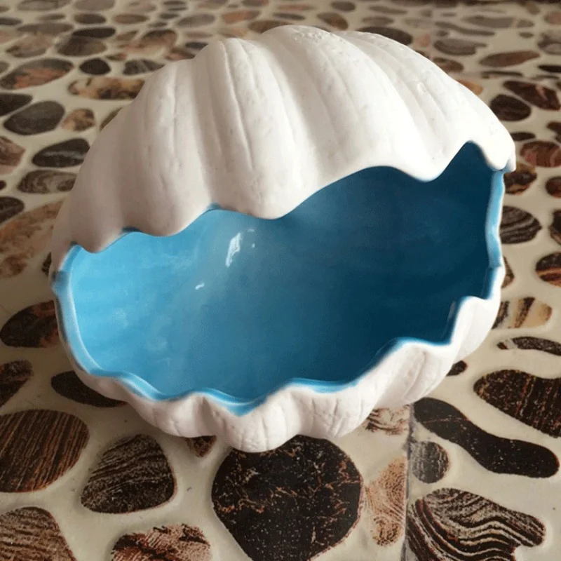 Living Room Decoration Decoration Crafts Ceramic Shell Ashtray Mediterranean Creative Home Furnishing Wedding Gift
Living Room Decoration Decoration Crafts Ceramic Shell Ashtray Mediterranean Creative Home Furnishing Wedding Gift