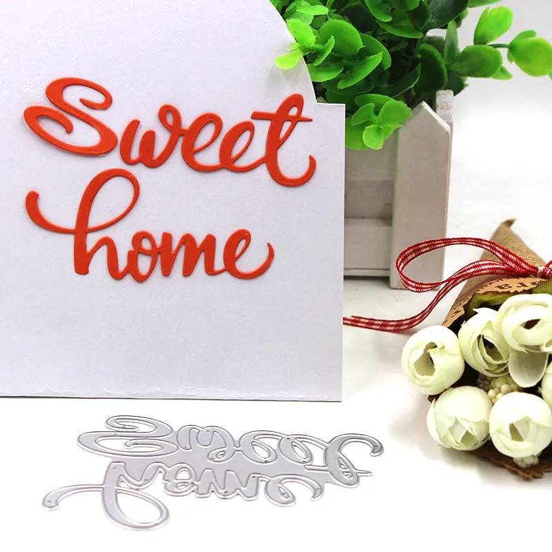 Sweet Home Hello letters Metal Cutting Dies Stencils Template for Scrapbooking Card Album Embossing Decor DIY Metal Crafts Gift
Sweet Home Hello letters Metal Cutting Dies Stencils Template for Scrapbooking Card Album Embossing Decor DIY Metal Crafts Gift