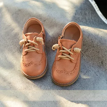 Children's leather casual shoes 2019 autumn new single shoes retro British Baroque boys shoes children's shoes
Children's leather casual shoes 2019 autumn new single shoes retro British Baroque boys shoes children's shoes