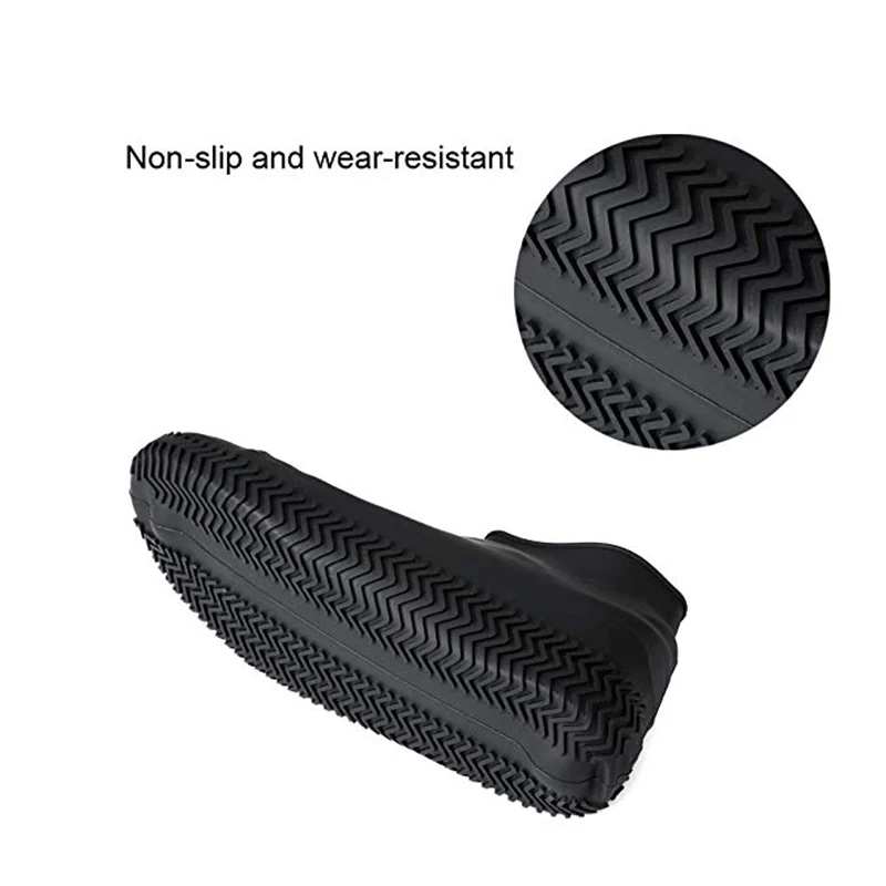 Rain Shoe Covers Outdoor Sport Rainproof Shoe Cover Silicone Bike Waterproof Overshoes Protector Cycling Bicycle Adult and Kids
Rain Shoe Covers Outdoor Sport Rainproof Shoe Cover Silicone Bike Waterproof Overshoes Protector Cycling Bicycle Adult and Kids
