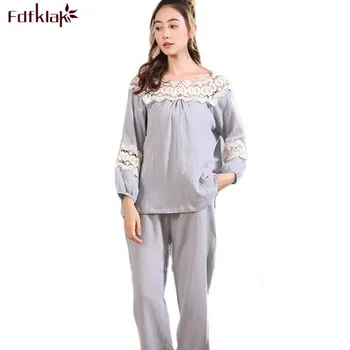 Fdfklak High Quality Lady Sexy Sleepwear Autumn Long Sleeve Cotton Sleeping Clothes Women Pijama Set Pyjama Women Pajamas Q465
Fdfklak High Quality Lady Sexy Sleepwear Autumn Long Sleeve Cotton Sleeping Clothes Women Pijama Set Pyjama Women Pajamas Q465