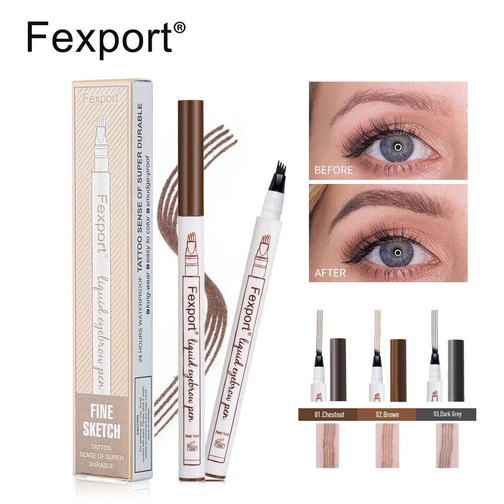 1pcs Eyebrow Pencial Eyebrow Enhancer Tattoo Pen Makeup Fine Sketch 4 Head Fork Liquid Eye Brow Pen Waterproof for Women Girl
1pcs Eyebrow Pencial Eyebrow Enhancer Tattoo Pen Makeup Fine Sketch 4 Head Fork Liquid Eye Brow Pen Waterproof for Women Girl