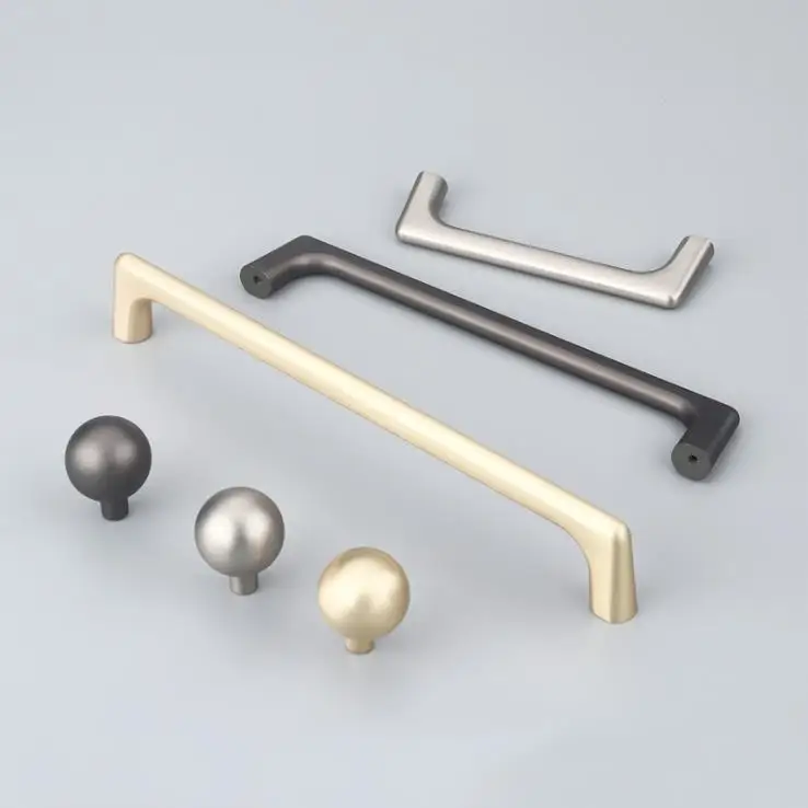 LCH Nordic Simple Style Pearl Grey Gold Finish Zinc Alloy Cabinet Knob Drawer Handle Black Drawer Pull Modern European Style
LCH Nordic Simple Style Pearl Grey Gold Finish Zinc Alloy Cabinet Knob Drawer Handle Black Drawer Pull Modern European Style
