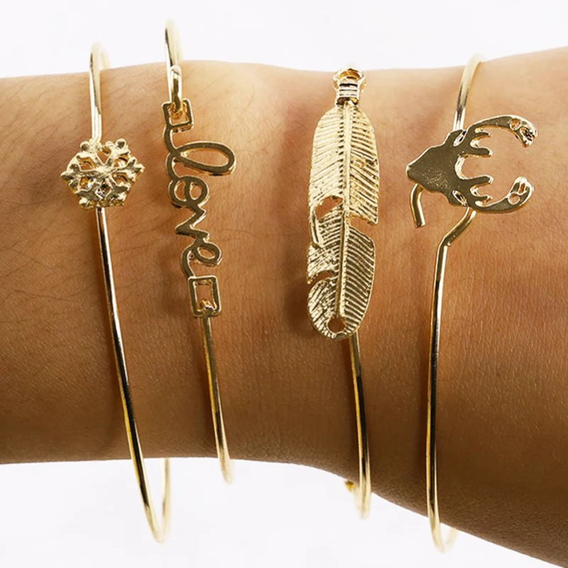 Best lady Vintage Deer Bracelets Set For Women Ethnic Maxi Bangle Fashion Charm Bracelets Jewelry Wedding Party Valentine Gifts
Best lady Vintage Deer Bracelets Set For Women Ethnic Maxi Bangle Fashion Charm Bracelets Jewelry Wedding Party Valentine Gifts