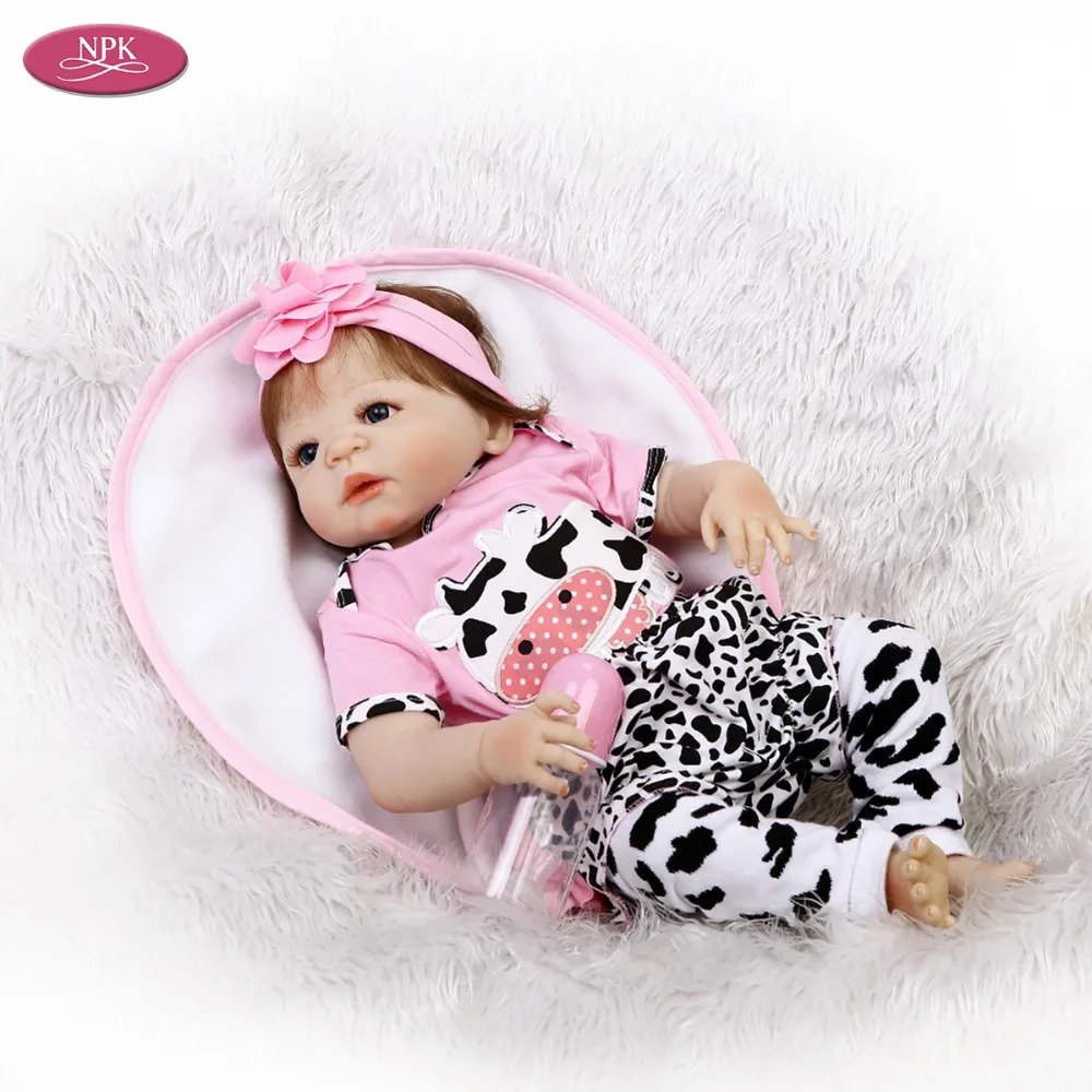 NPK Full Body Silicone Reborn Girl Baby Doll Bath Toy 19inch 46CM Realistic Babies Princess Toddler Dolls Reborn Menina Bonecas
NPK Full Body Silicone Reborn Girl Baby Doll Bath Toy 19inch 46CM Realistic Babies Princess Toddler Dolls Reborn Menina Bonecas