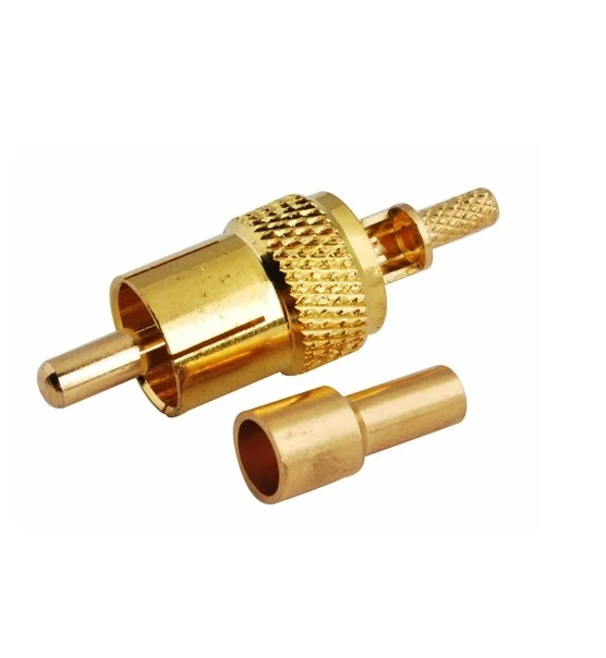 10pcs RCA PHONO Plug Male Crimp For RG174 RG316 LMR100 Cable Straight Goldplated RF Connector
10pcs RCA PHONO Plug Male Crimp For RG174 RG316 LMR100 Cable Straight Goldplated RF Connector