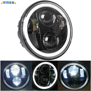 5-3/4" 5.75 inch Motorcycle 883 LED Projector Halo Headlight for Harley Headlamp Davi Spotlight Driving Light Iron 883
5-3/4" 5.75 inch Motorcycle 883 LED Projector Halo Headlight for Harley Headlamp Davi Spotlight Driving Light Iron 883
