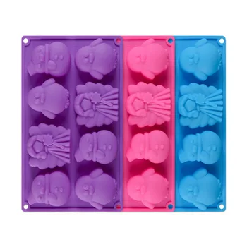 Christmas Series Silicone Mold 6 Hole Cake Fondant Mould Christmas Animal Penguin Snowman Angel Handmade Soap Molds Resin Aroma
Christmas Series Silicone Mold 6 Hole Cake Fondant Mould Christmas Animal Penguin Snowman Angel Handmade Soap Molds Resin Aroma