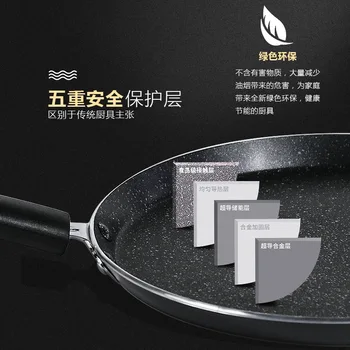 1PCS Induction Cooker Stainless Steel Nonstick Frying Pan Aluminium Alloy Cookware Pancake Egg Suitable
1PCS Induction Cooker Stainless Steel Nonstick Frying Pan Aluminium Alloy Cookware Pancake Egg Suitable