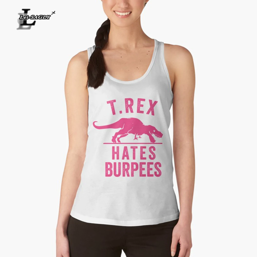 Lei-SAGLY Women Hates Burpees Dinosaur Graphic Printed Tank Tops Camisole Slim Ladies Thin Vest Strappy Sexy Women Tank Tops
Lei-SAGLY Women Hates Burpees Dinosaur Graphic Printed Tank Tops Camisole Slim Ladies Thin Vest Strappy Sexy Women Tank Tops