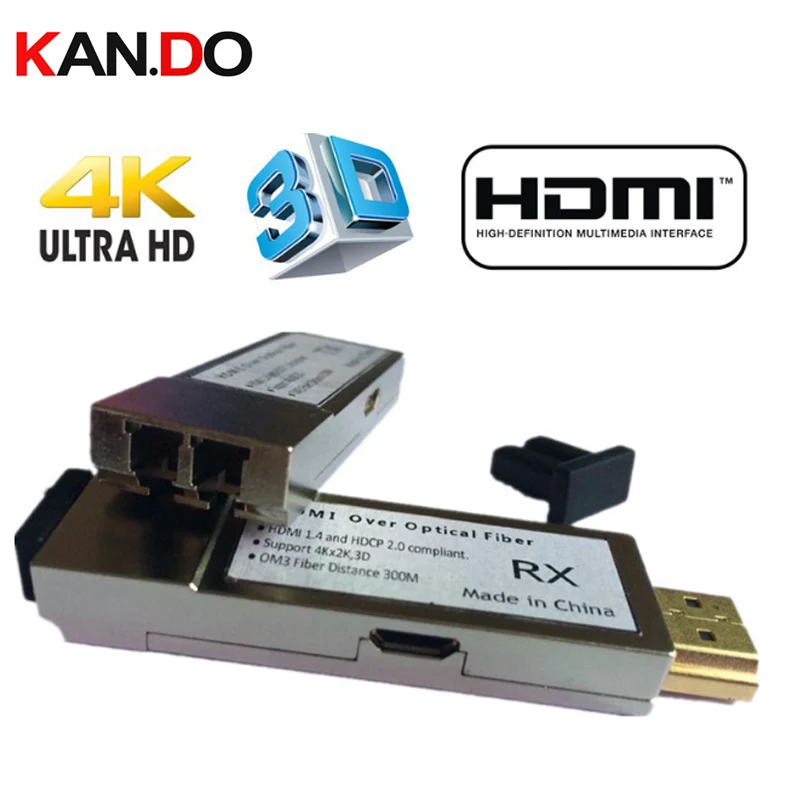 THF106M 300M HDMI optic fiber extender 300m HDMI1.4V 4K*2K 3D fiber LC OM3 Multimode converter for HDTV, LCD ,PS3 Projector
THF106M 300M HDMI optic fiber extender 300m HDMI1.4V 4K*2K 3D fiber LC OM3 Multimode converter for HDTV, LCD ,PS3 Projector