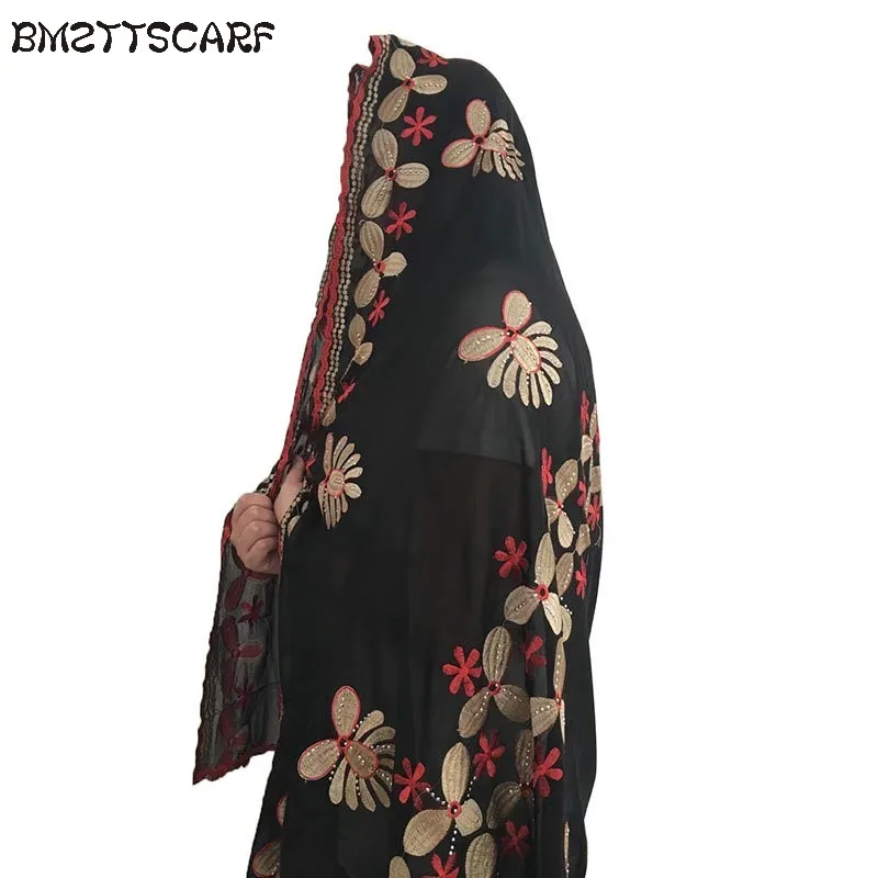 BM411! Latest african women scarfs ,muslim embroidery chiffon big scarf 2.0*1.0 meter shaws wraps
BM411! Latest african women scarfs ,muslim embroidery chiffon big scarf 2.0*1.0 meter shaws wraps