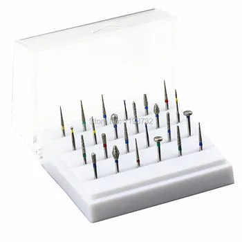 1Set 24Pcs Dental Diamond FG1.6 Polishing Burs Polishers And 1Pcs Disinfection Carbide Burs Holder Block Drills Dentistry
1Set 24Pcs Dental Diamond FG1.6 Polishing Burs Polishers And 1Pcs Disinfection Carbide Burs Holder Block Drills Dentistry