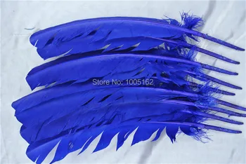 Wholesale 100pcs12-14inch roayal blue Turkey round quill Feathers turkey feathers turkey goose feathers
Wholesale 100pcs12-14inch roayal blue Turkey round quill Feathers turkey feathers turkey goose feathers