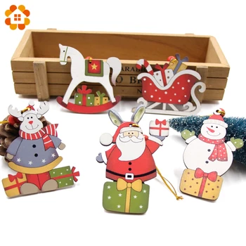 New!5PCS/Lot Creative Christmas Wooden Pendants Ornaments DIY Craft Kids Gift Xmas Tree Ornament for Christmas Party Decorations
New!5PCS/Lot Creative Christmas Wooden Pendants Ornaments DIY Craft Kids Gift Xmas Tree Ornament for Christmas Party Decorations