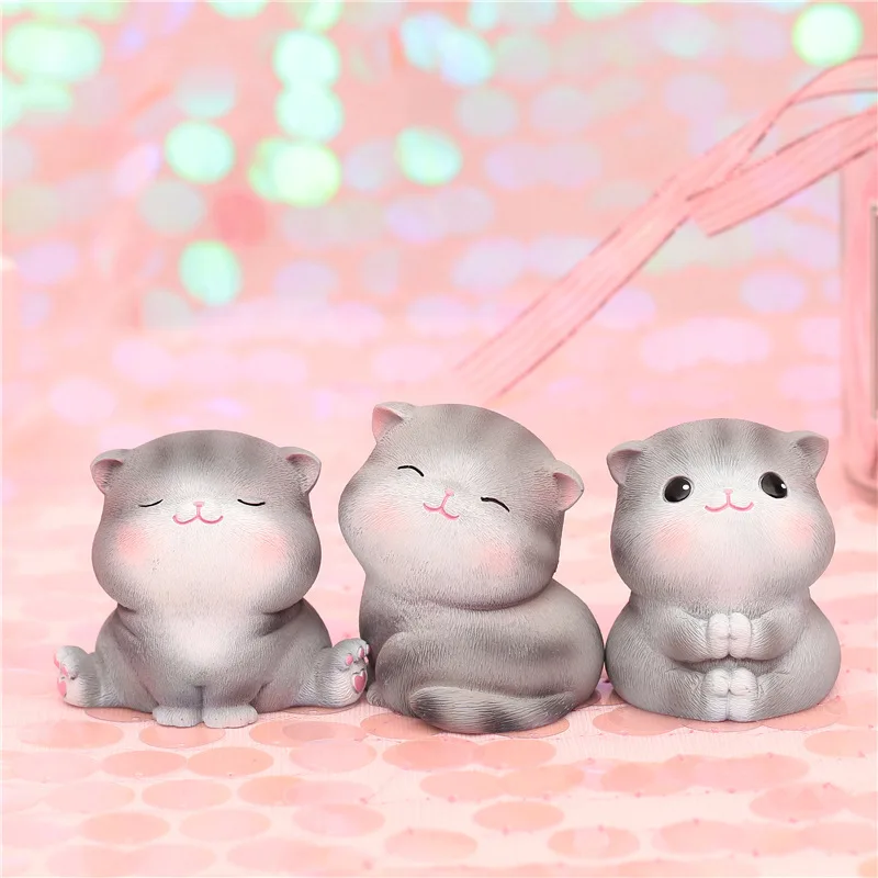 SIBAOLU Cute Kitten Vehicle-mounted Ornaments Resin Pet Cat Car Decoration Nice Animal Figurine Garden Decoration
SIBAOLU Cute Kitten Vehicle-mounted Ornaments Resin Pet Cat Car Decoration Nice Animal Figurine Garden Decoration