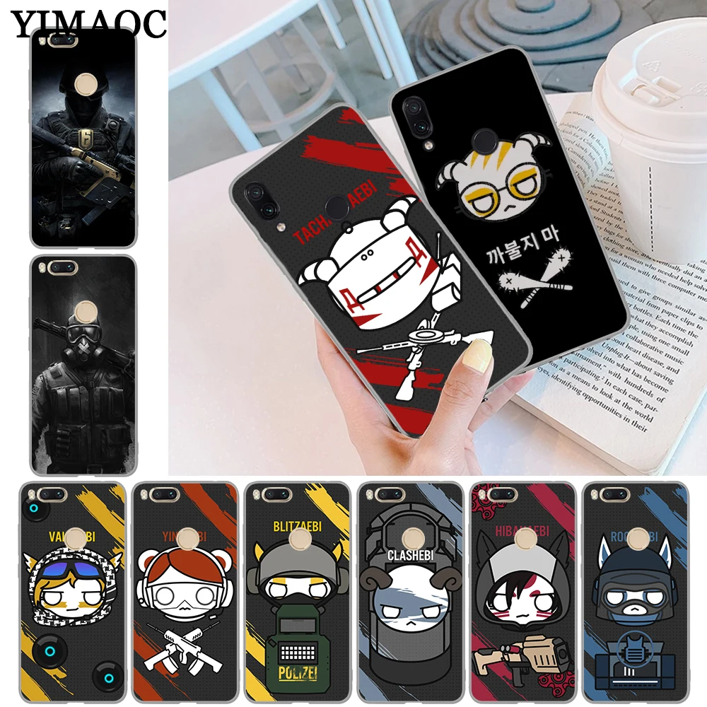 YIMAOC rainbow six siege Pattern Soft Case for Xiaomi Redmi Note 4 4A 4X 5 Plus 5A Prime 6 Pro 6A S2 7 Go
YIMAOC rainbow six siege Pattern Soft Case for Xiaomi Redmi Note 4 4A 4X 5 Plus 5A Prime 6 Pro 6A S2 7 Go