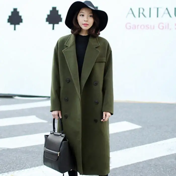 new winter women long coat female loose double-breasted wool down coat XXXL plus size
new winter women long coat female loose double-breasted wool down coat XXXL plus size