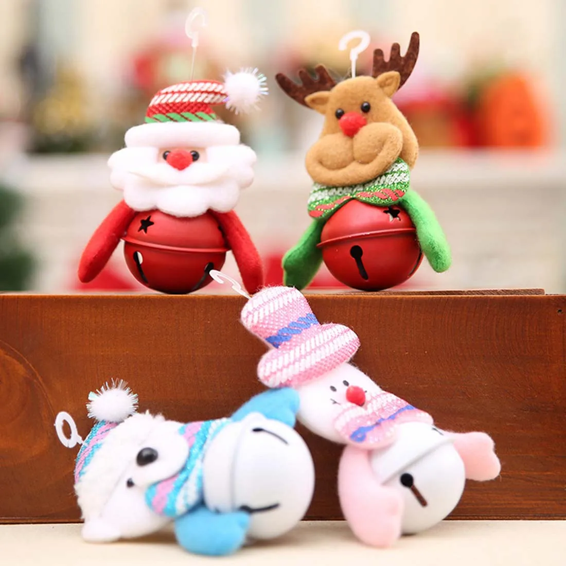Christmas Tree Decoration Bell Pendant Santa Clause Bear Snowman Elk Doll Hanging Ornaments Christmas Decoration for Home
Christmas Tree Decoration Bell Pendant Santa Clause Bear Snowman Elk Doll Hanging Ornaments Christmas Decoration for Home