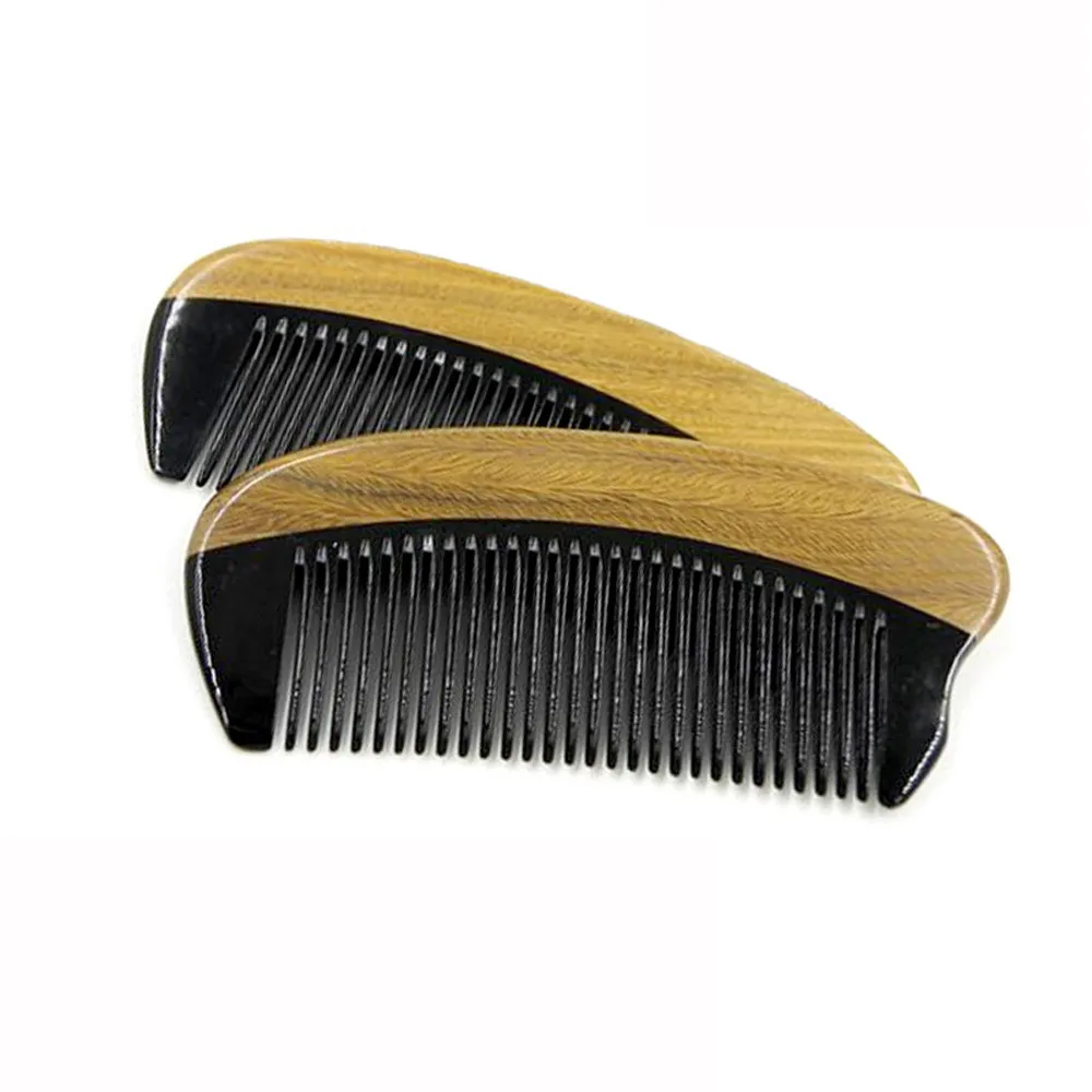 New 1 Pcs Natural Horn Wood Pocket Beard Hair Comb Fine Tooth Natural Handmade Sandalwood Ox Horn Hair Care Styling Tool L58
New 1 Pcs Natural Horn Wood Pocket Beard Hair Comb Fine Tooth Natural Handmade Sandalwood Ox Horn Hair Care Styling Tool L58