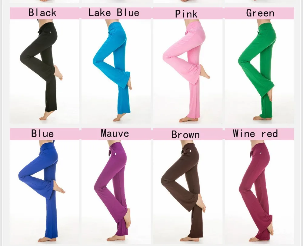 Multicolor Pants High Waist Stretch Women Harem Dance Club Wide Leg Loose Long Trousers Bloomers | Женская одежда