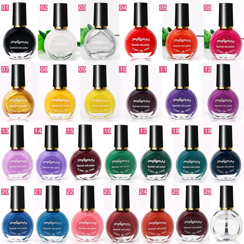 stamping nail polish 26 colors 10ml gel nail tools image plate nail art templates print scrapbooking lacquer
stamping nail polish 26 colors 10ml gel nail tools image plate nail art templates print scrapbooking lacquer