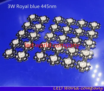 50PCS 1W 30mil 3W 32mil EPISTARS Royal Blue 445nm Blue 460nm LED Bulb Plant Grow Light Lamp With 20mm
50PCS 1W 30mil 3W 32mil EPISTARS Royal Blue 445nm Blue 460nm LED Bulb Plant Grow Light Lamp With 20mm