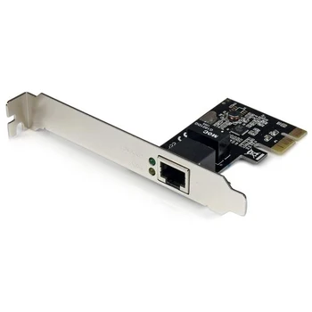 StarTech.com 1 Port PCI Express PCIe Gigabit Network Server Adapter NIC Card - Dual Profile, Internal, Wired, PCI Express, Ether
StarTech.com 1 Port PCI Express PCIe Gigabit Network Server Adapter NIC Card - Dual Profile, Internal, Wired, PCI Express, Ether