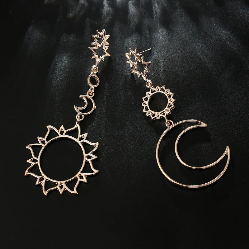 2019 New Asymmetrical Drop Earrings Bohemian Style Earrings for Women gold/silver colors ethnic dangle earrings Fashion jewelry
2019 New Asymmetrical Drop Earrings Bohemian Style Earrings for Women gold/silver colors ethnic dangle earrings Fashion jewelry