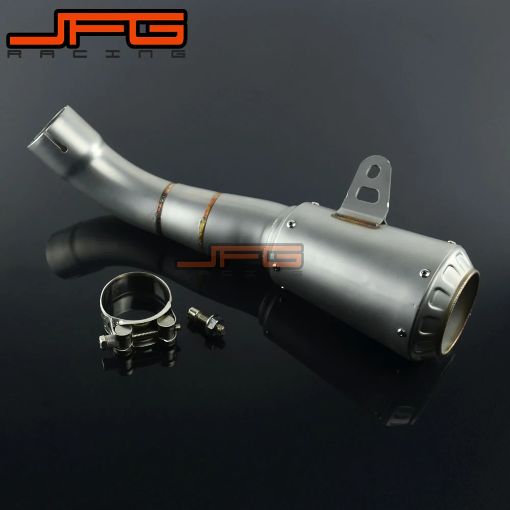 Motorcycle 45MM Exhaust Pipe Muffler Carbon Fiber Pipe For YAMAHA YZFR3 YZF-R3 YZF R3 2015 2016 15 16
Motorcycle 45MM Exhaust Pipe Muffler Carbon Fiber Pipe For YAMAHA YZFR3 YZF-R3 YZF R3 2015 2016 15 16