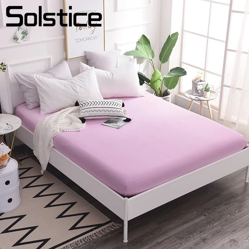 Solstice Home Textile Cotton 100% Pink Solid Color Bed Fitted Sheet Girl Teen Woman Mattress Cover Custom Size 100*200cm 200*220
Solstice Home Textile Cotton 100% Pink Solid Color Bed Fitted Sheet Girl Teen Woman Mattress Cover Custom Size 100*200cm 200*220