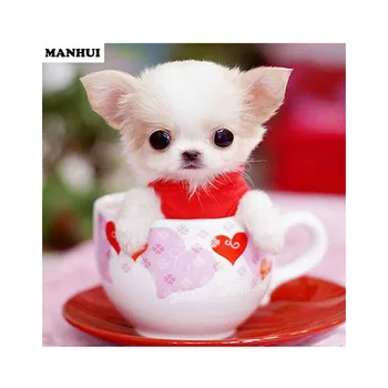 Full 5D DIY Diamond Painting Cute Cup Puppy Diamond Painting Cross Stitch DIY Round Stick Drill Drawing Resin Rhinestone AA092
Full 5D DIY Diamond Painting Cute Cup Puppy Diamond Painting Cross Stitch DIY Round Stick Drill Drawing Resin Rhinestone AA092